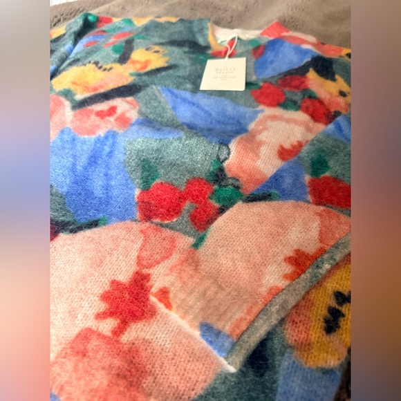 ❗️Sold❗️ NWT - Sezane Delphe sweater - multicolor - size S - Picture 7 of 12